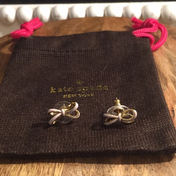 Kate Spade Bow Earrings - Picture 3 of 4